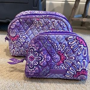 Purple passion small cosmetic bag
